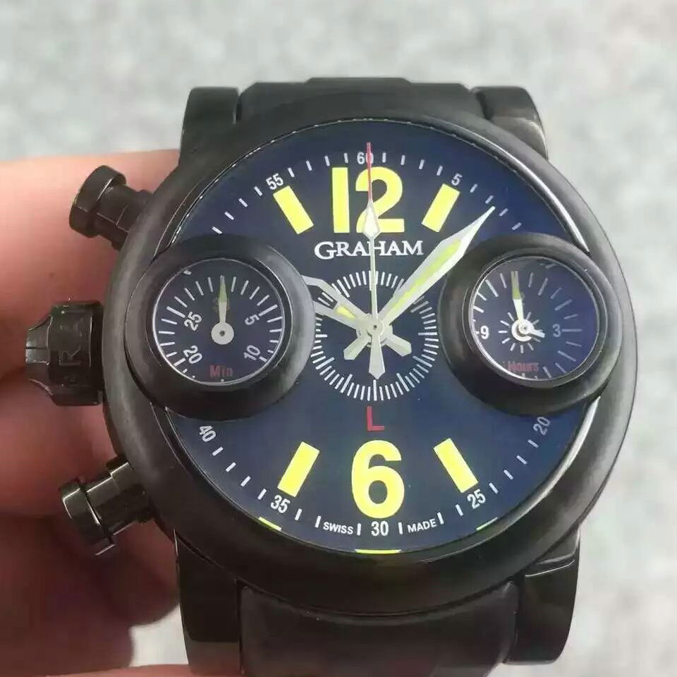格林漢姆GRAHAM 青蛙眼7750機芯【英國制】腕錶 獨特的青蛙眼設計 -rhid-118258