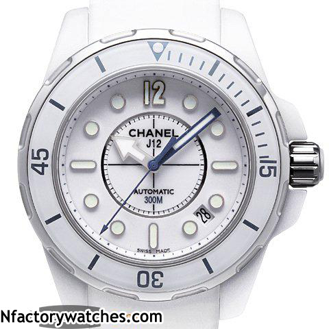 香奈兒Chanel J12 H2560 海鷗複刻ETA2824-2機芯 白色錶帶陶瓷錶盤 實心陶瓷錶殼-rhid-118264