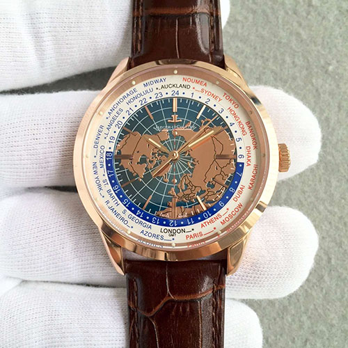 積家 Jaeger-LeCoultre Geophysics True Second地球物理天文臺系列真秒腕錶 搭載772型自動上鏈機芯-rhid-110786