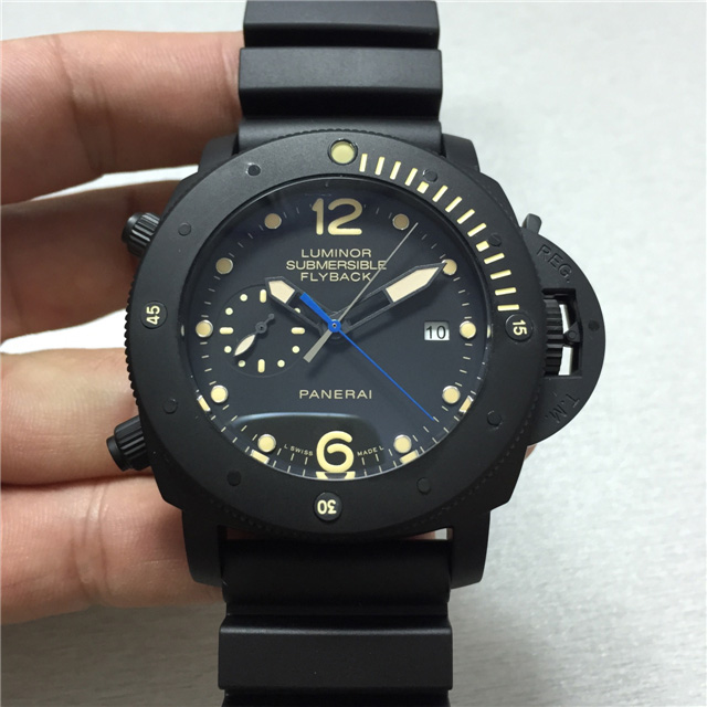 沛納海 316精鋼 海鷗機械機芯 礦物質玻璃 名牌手錶推薦 -rhid-111220