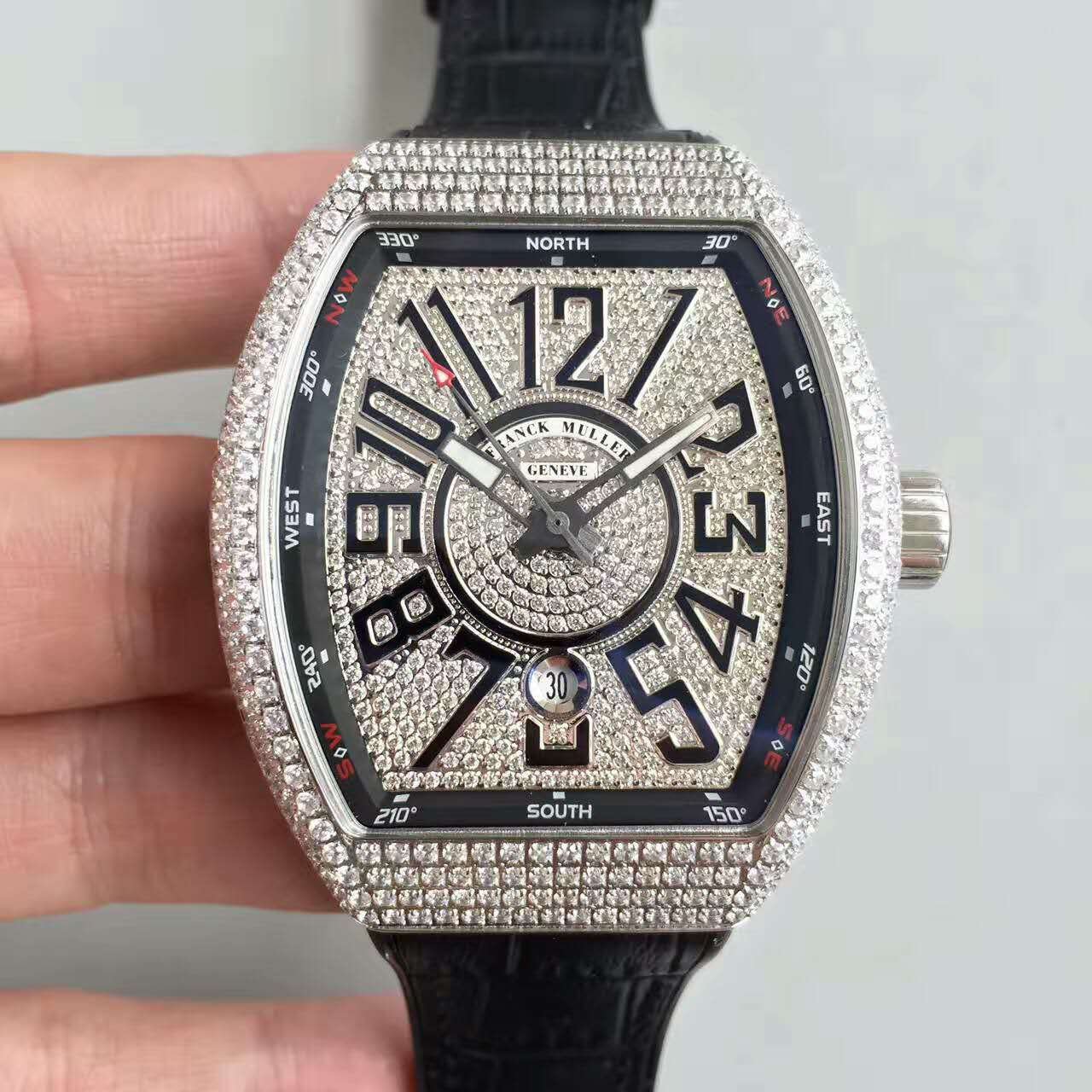 法穆蘭最新款Vanguard腕錶 V45系列 原版開模1:1高端定制-rhid-116299