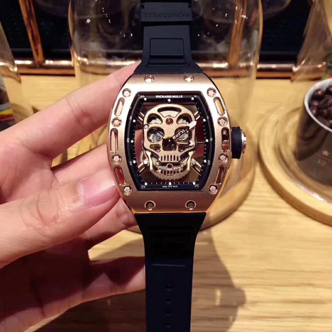 RichardMille 理查德米勒RM052 霸氣骷髅盤系列腕錶-rhid-118555